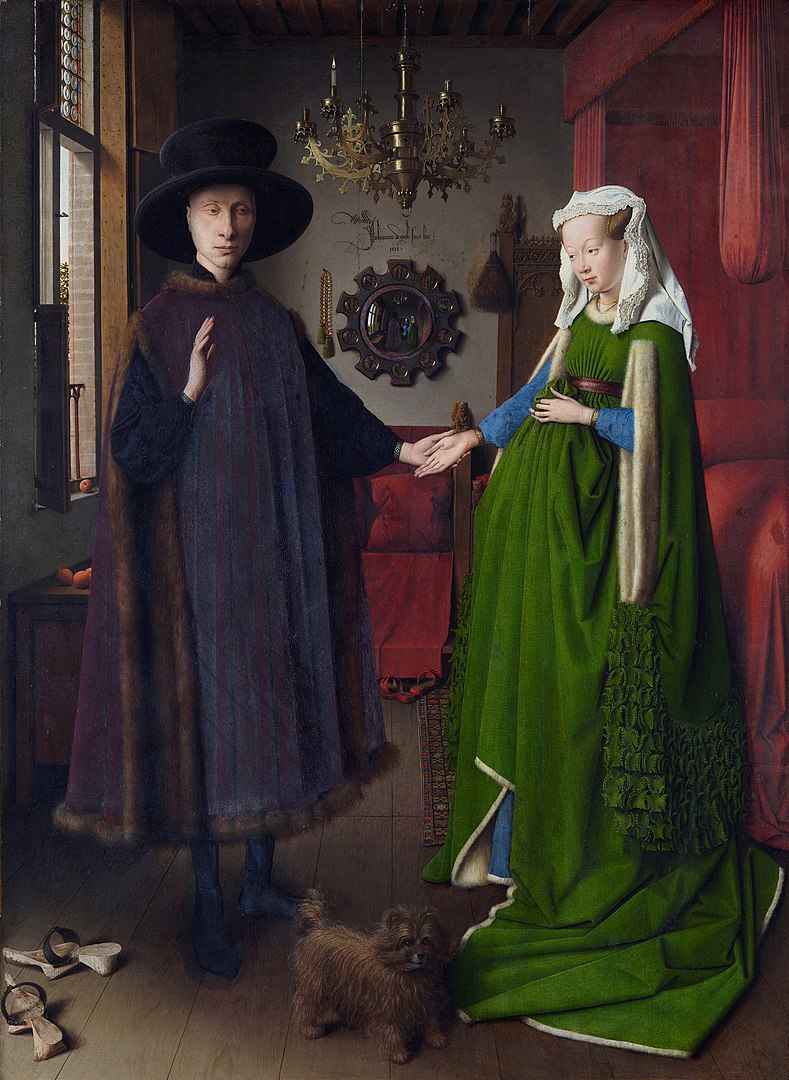 'Het portret van Giovanni Arnolfi en zijn vrouw