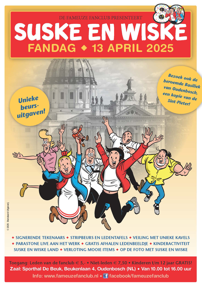 Suske en Wiske Fandag 2025